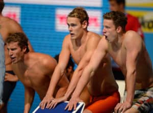 Wie könnte eine Staffel über 4 x 200 Meter Lagen aussehen?