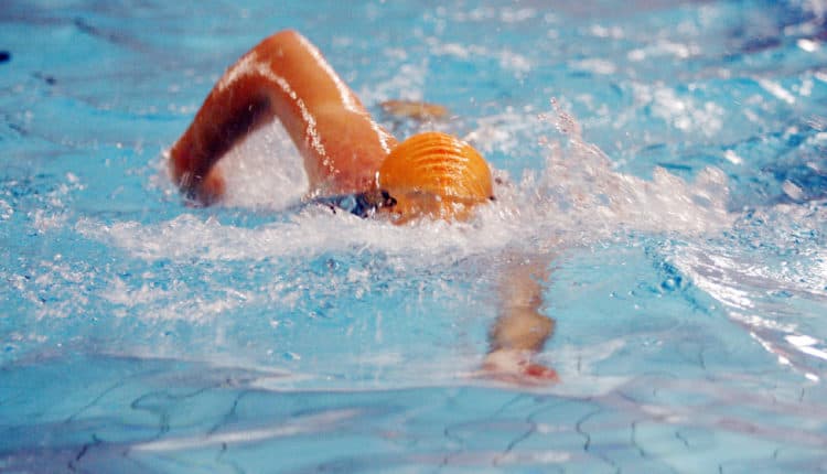 Abschlagschwimmen