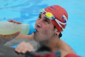 Mit vollem Tank im Training