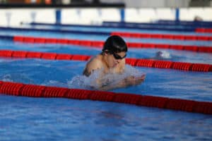 2.100 Meter | Arbeit an der Brusttechnik