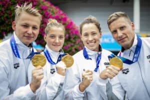 Deutsche Freiwasserschwimmer zum dritten Mal Team-Weltmeister