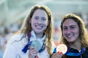 Sarah Köhler schwimmt mit Rekordzeit zu WM-silber