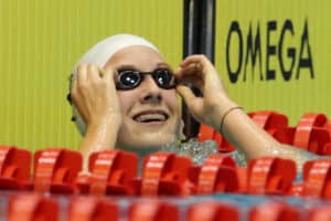 Isabel Gose und Annika Bruhn kraulen Kopf an Kopf nach Tokio