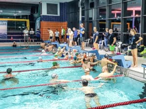 SWIM 100×100 am 10. Dezember 2022 in Lübeck