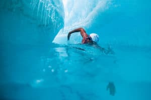 Spektakuläre Bilder | Lewis Pugh schwimmt in der Antarktis