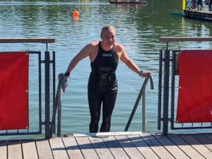 Lotta Steinmann schwimmt am schnellsten durch den Amazonas des Nordens