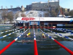 Im Wöhrsee ist angeleint