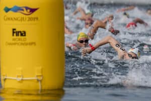 Gregorio Paltrinieri siegt über fünf Kilometer