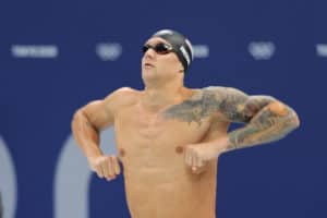 Caeleb Dressel und Florent Manaudou legen Topzeiten über 50 Meter vor