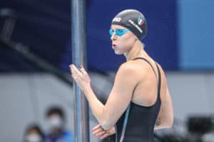 Federica Pellegrini krault in ihr fünftes Olympiafinale über 200 Meter Freistil