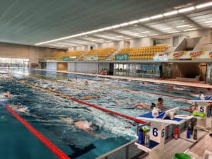 SWIM 100×100 am 9. März 2024 in Dresden