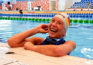 9:07 Minuten | Apnoetaucherin Heike Schwerdtner verbessert Weltrekord