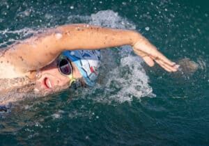 Nathalie Pohl umrundet Jersey | 66 Kilometer in fast zehn Stunden