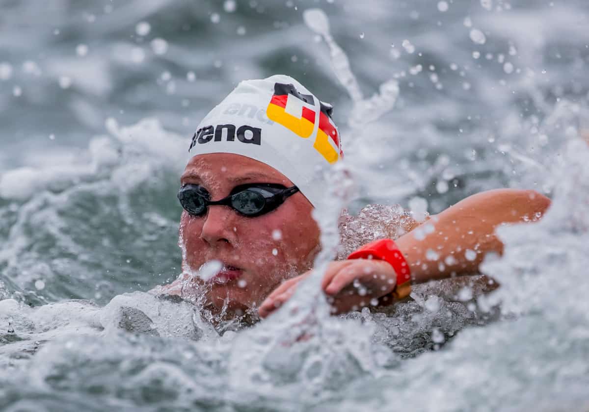 Nach mehr als 5 Stunden im Wasser Lea Boy holt EMMedaille im Schwimmmarathon SWIM.DE