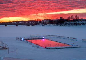 Skellefteå | Schwedens Eisschwimm-Wintermärchen