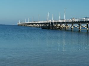 Einmal um den zweilängsten Steg der Welt | Das Busselton Jetty Swim in Australien 
