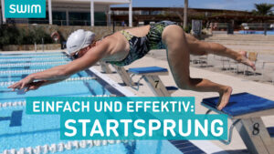 Kopfüber ins Wasser | Wie ein effektiver Startsprung beim Schwimmen gelingt