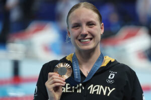 Paris | Isabel Gose gewinnt Olympiabronze mit Rekordzeit über 1.500 Meter Freistil
