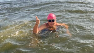 35 Kilometer | Anke Höhne durchschwimmt die Schlei