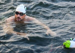 40 Kilometer und eine Grenze | Matthias Kaßner durchschwimmt den Lake Memphremagog und bis nach Kanada