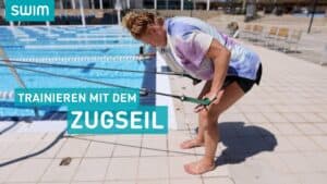 Zugseil | Schwimmtraining außerhalb des Beckens